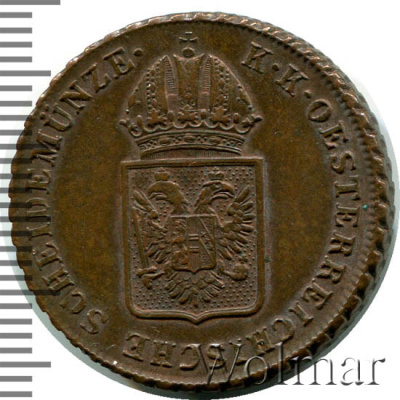 Австрия 1 крейцер, 1816 (1 крейцер. Австрия 1816г. Cu.)