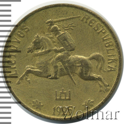 Литва 20 центов, 1925 (20 центов. Литва 1925г. Lt.)