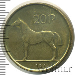 Ирландия 20 пенсов, 2000 (20 пенсов. Ирландия 2000г. Br.)