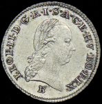 Австрия 3 крейцера, 1791 (3 крейцера 1791 (Австрия))