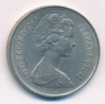 Великобритания 10 новых пенсов, 1969 (10 пенсов. Великобритания. 1969)