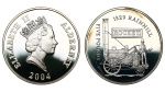 Олдерни 5 фунтов, 2004 (Олдерни. Елизавета II. 5 фунтов 2004 года. Proof.)