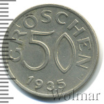 Австрия 50 грошей, 1935 (50 грошей. Австрия 1935г. Cu-Ni.)