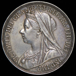 Великобритания 1 крона, 1895 (1 крона 1895 (Великобритания))