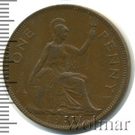 Великобритания 1 пенни, 1950 (1 пенни. Великобритания 1950г. Br.)