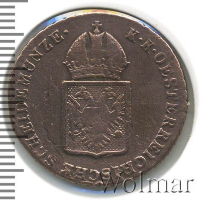 Австрия 1 крейцер, 1816 (1 крейцер. Австрия 1816г. Cu.)