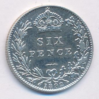 Великобритания 6 пенсов, 1821 (6 пенсов. Великобритания 1821)