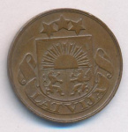 Латвия 2 сантима, 1932 (2 сантима. Латвия. 1932)