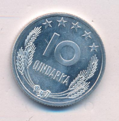 Албания 10 киндарок, 1964 (10 киндарок Албания 1964)