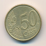 Бельгия 50 евроцентов, 2009 (50 евроцентов Бельгия. 2009)