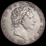 Великобритания 1 крона, 1819 (1 крона 1819 (Великобритания))