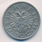 Австрия 50 грошей, 1935 (50 грошей. Австрия 1935)