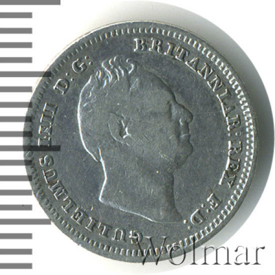 Великобритания 3 пенса, 1936 (3 пенса. Великобритания 1936г. Ag.)