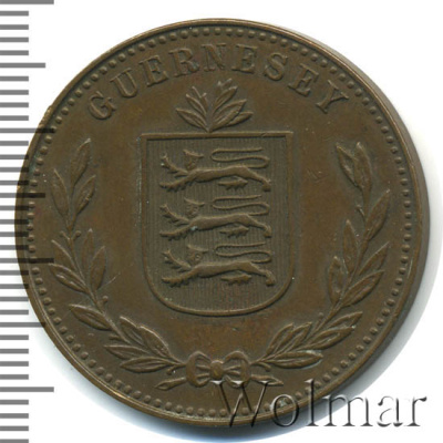 Гернси 8 дублей, 1938 (8 дублей. Гернси 1938г. Br.)