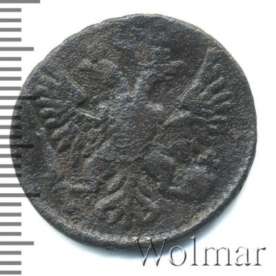 Денга 1749 г. Елизавета I. (Денга 1749г. Cu.)