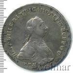 1 рубль 1762 г. ММД ДМ. Петр III. Красный монетный двор (1 рубль 1762г. ММД ДМ. Ag. R, Петров - 3 рубля.)