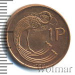 Ирландия 1 пенни, 1998 (1 пенни. Ирландия 1998г. Cu.)