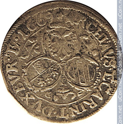 Австрия 3 крейцера, 1669