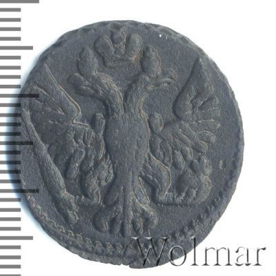 Денга 1749 г. Елизавета I. (Денга 1749г. Cu.)