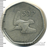 Ирландия 50 пенсов, 2000 (50 пенсов. Ирландия 2000г. Cu-Ni.)