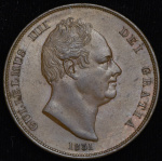 Великобритания 1 пенни, 1831 (1 пенни 1831 (Великобритания))