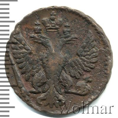 Денга 1749 г. Елизавета I. (Денга 1749г. Cu.)