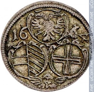 Австрия 2 пфеннига, 1664
