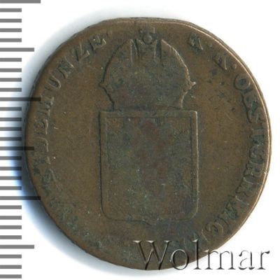 Австрия 1 крейцер, 1816 (1 крейцер. Австрия 1816г. Cu.)