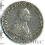 1 рубль 1762 г. ММД ДМ. Петр III. Красный монетный двор (1 рубль 1762г. ММД ДМ. Ag. R, Петров  - 3 рубля.)