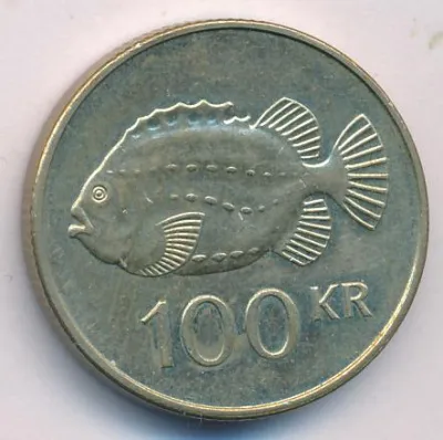 Исландия 100 крон, 2006 (100 крон Исландия 2006)