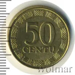 Литва 50 центов, 2000 (50 центов. Литва 2000г. Br.)