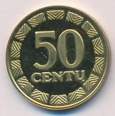 Литва 50 центов, 2000 (50 центов. Литва 2000)