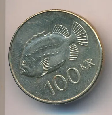 Исландия 100 крон, 2006 (100 крон. Исландия. 2006)