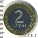 Литва 2 лита, 2003 (2 лита. Литва 2003г. Bm.)