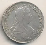 Австрия ½ талера, 1767 (1/2 талера. Австрия. Мария Терезия. 1767)