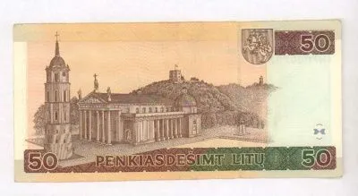 Литва 50 лит, 2003 (50 лит. Литва. 2003)