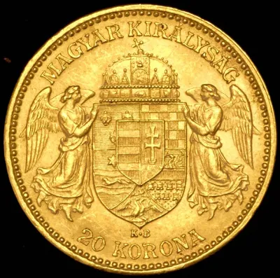 Венгрия 20 крон, 1901 (20 крон 1901 (Венгрия))